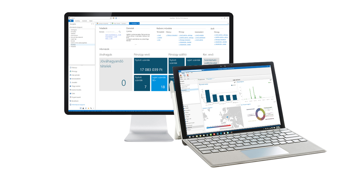 deep.ügyvitel ügyviteli megoldás képernyőképek