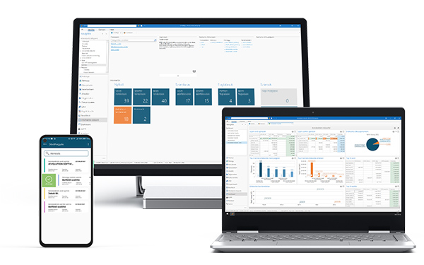deep.erp vállalatirányítási megoldás képernyőképek