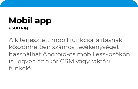 deep.ügyvitel mobil app csomag